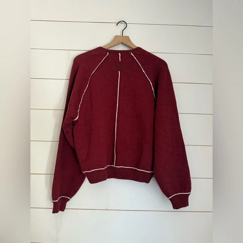NWOT Free People we the free Midnight Pullover - Picture 6 of 10